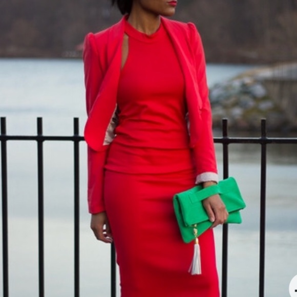 H&M Jackets & Blazers - H&M Blazer Red